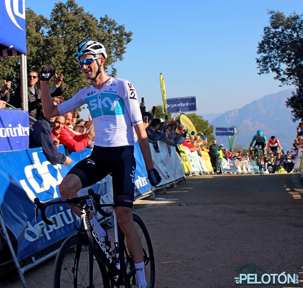 El Pelotón Esperábamos a Froome y apareció Poels
