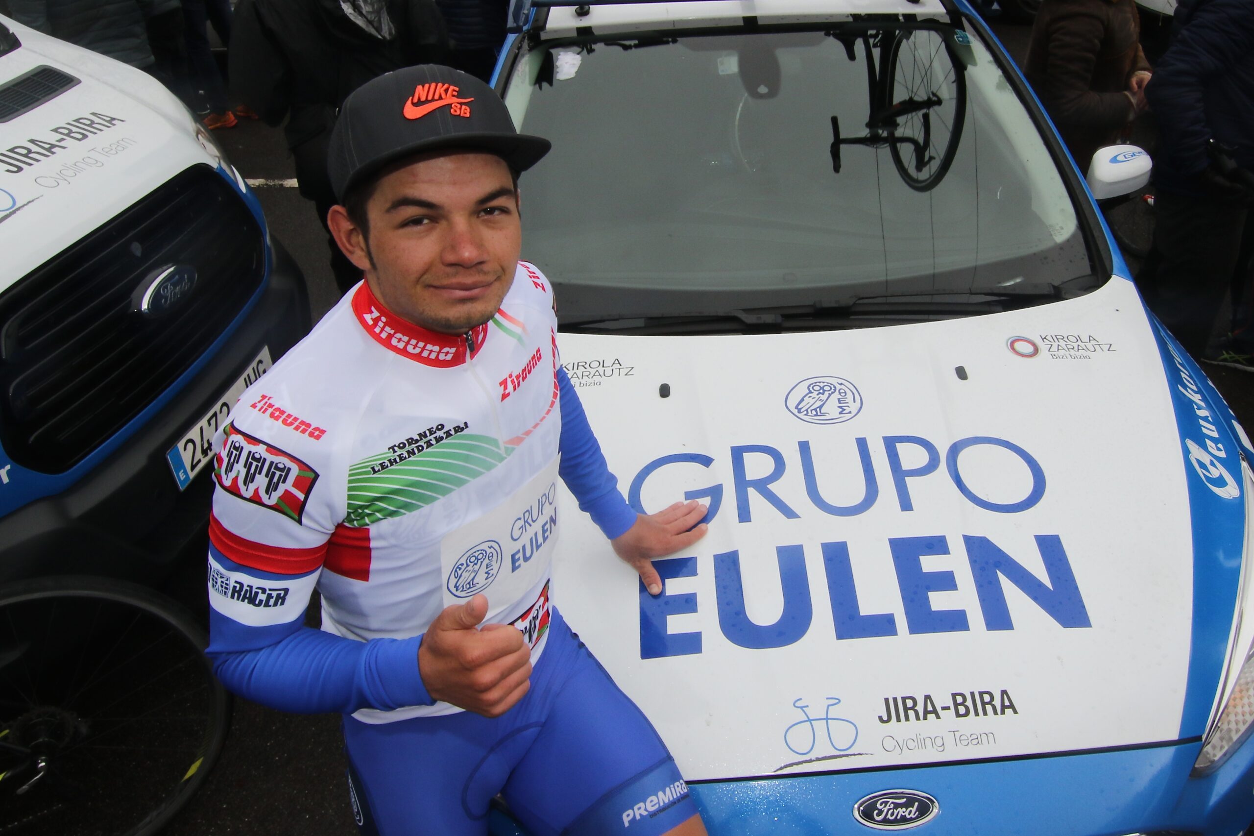 El Pelotón Machado sigue líder del Lehendakari tras la Subida a Gorla