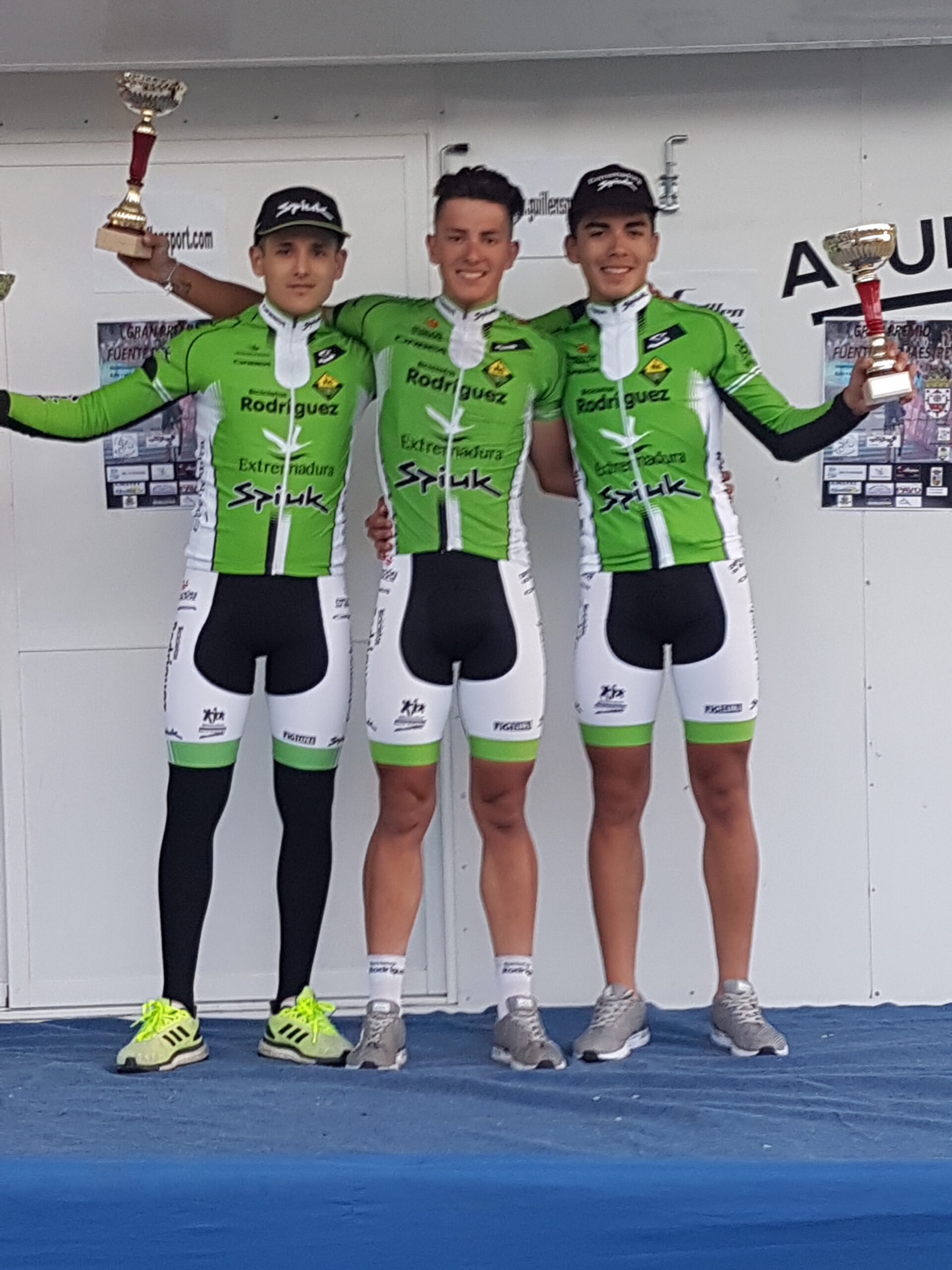 Podium Cameponato Extremadura 2018