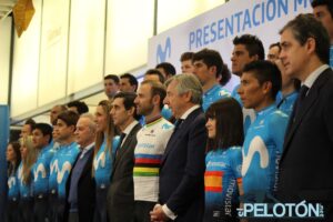 El Pelotón Movistar Team 2019 se presenta en Madrid