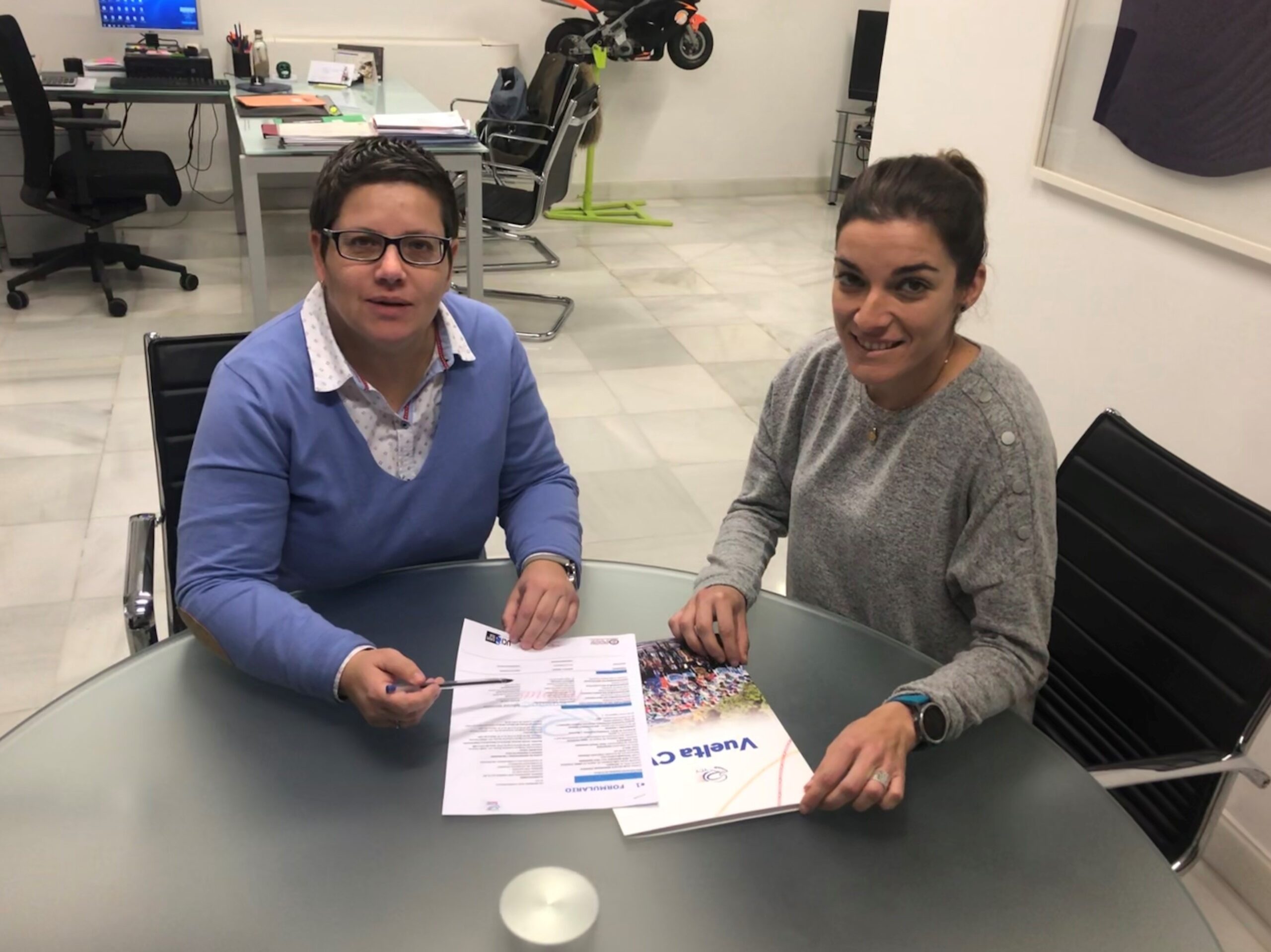 Isabel García y Silvia Tirado