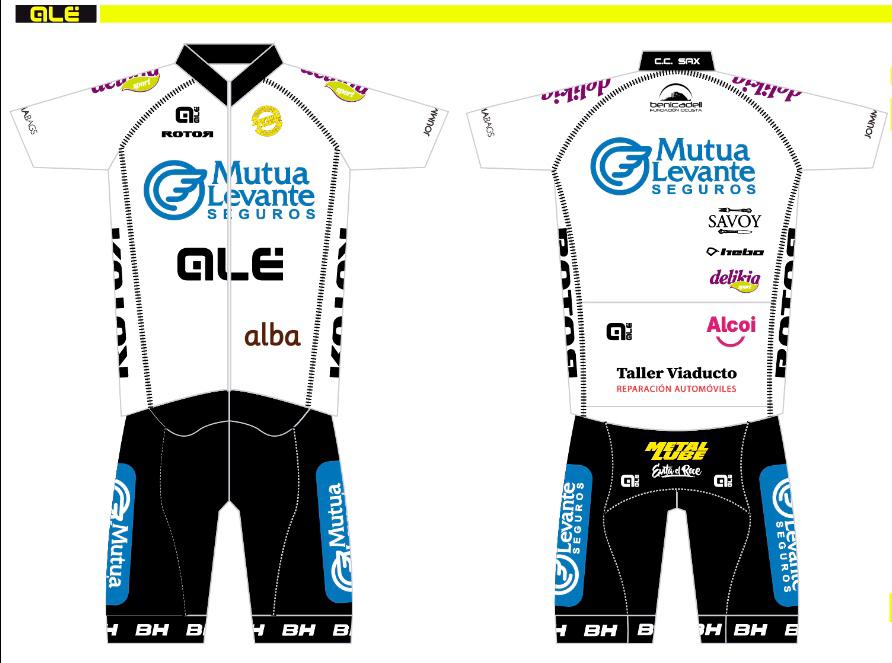 Equipación Mutua Levante Alé 2019