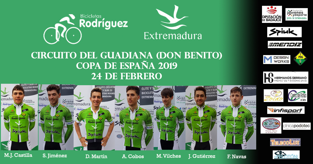Alineación Extremadura Circuito Guadiana