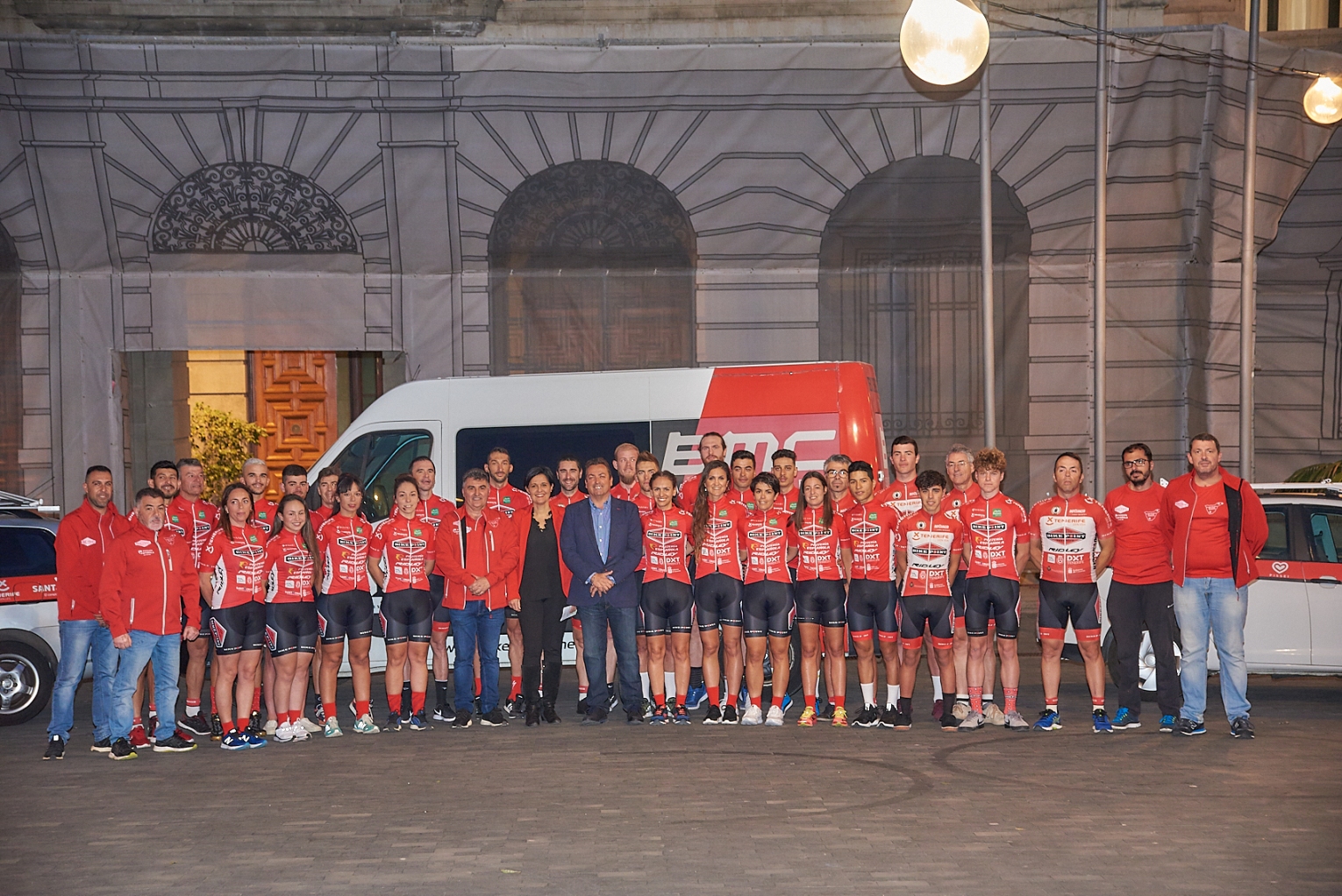 Presentación Pelotón Tenerife Cabildo