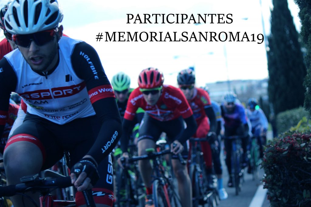 Participantes del XX Memorial Manuel Sanroma Valencia El Pelotón