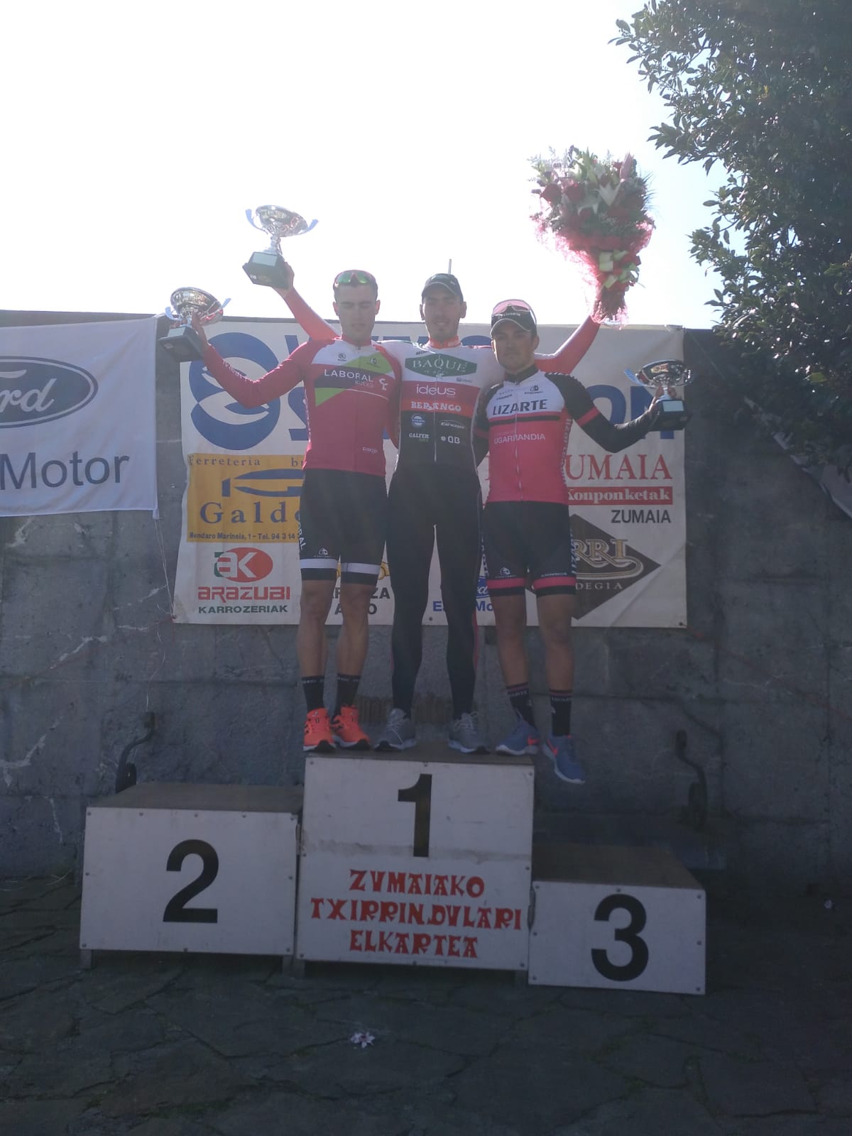 Podium Zumaia