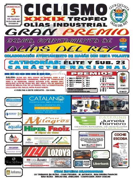 cartel olias del rey 2019