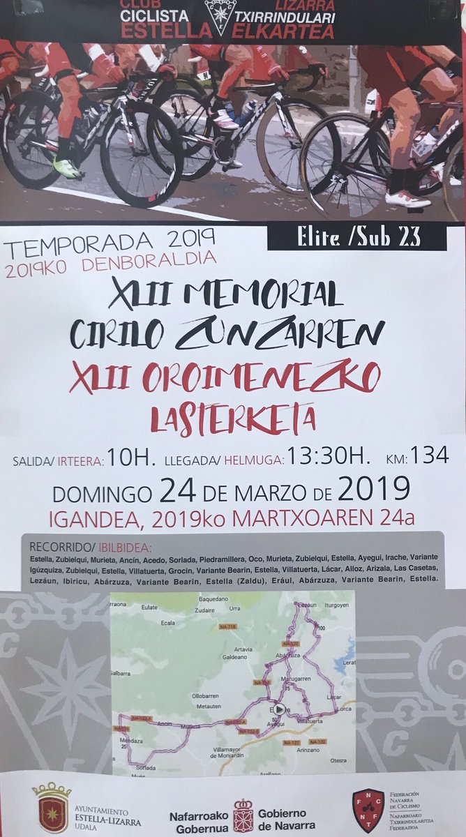 Cartel Estella 2019