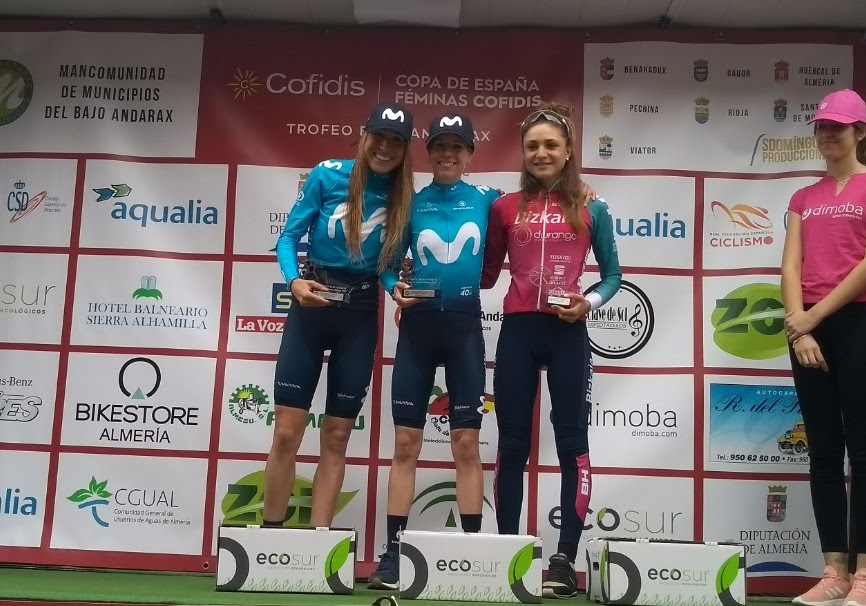 Podium Almería Copa España