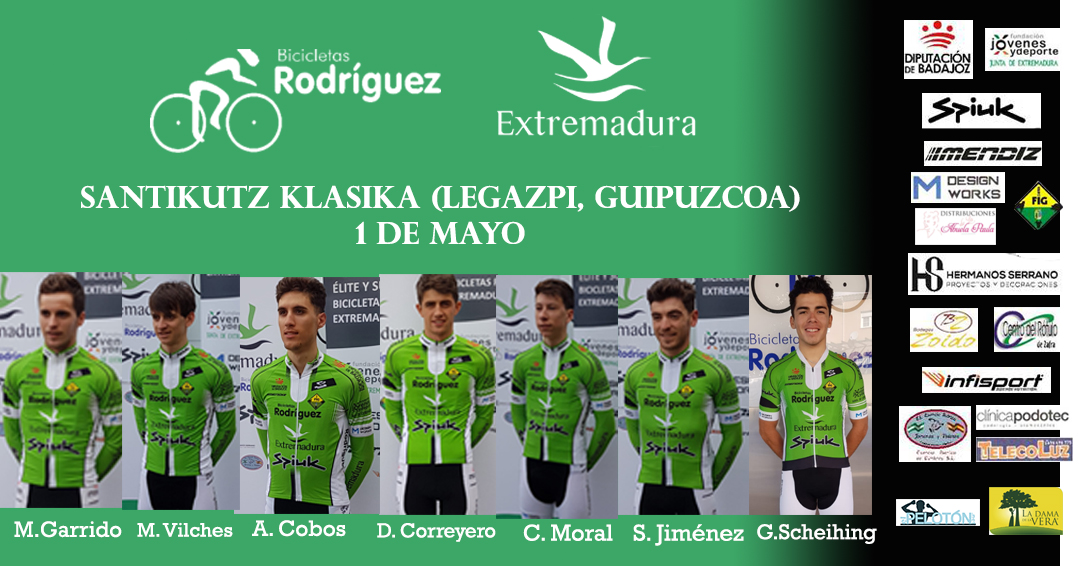 Alineación Legazpi Bicicletas Rodríguez-Extremadura