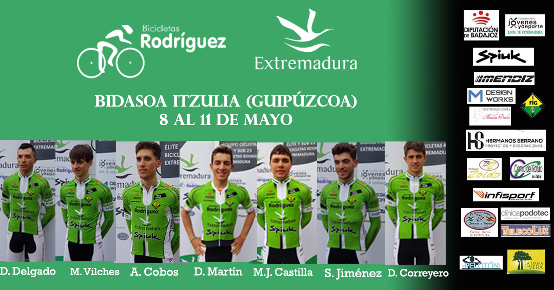 Alineación Vuelta Bidasoa Bicicletas Rodriguez Extremadura