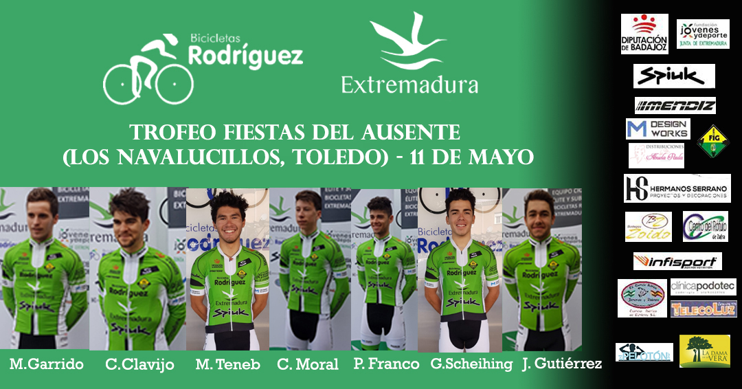 Alineación Navalucillos Bicicletas Rodríguez-Extremadura