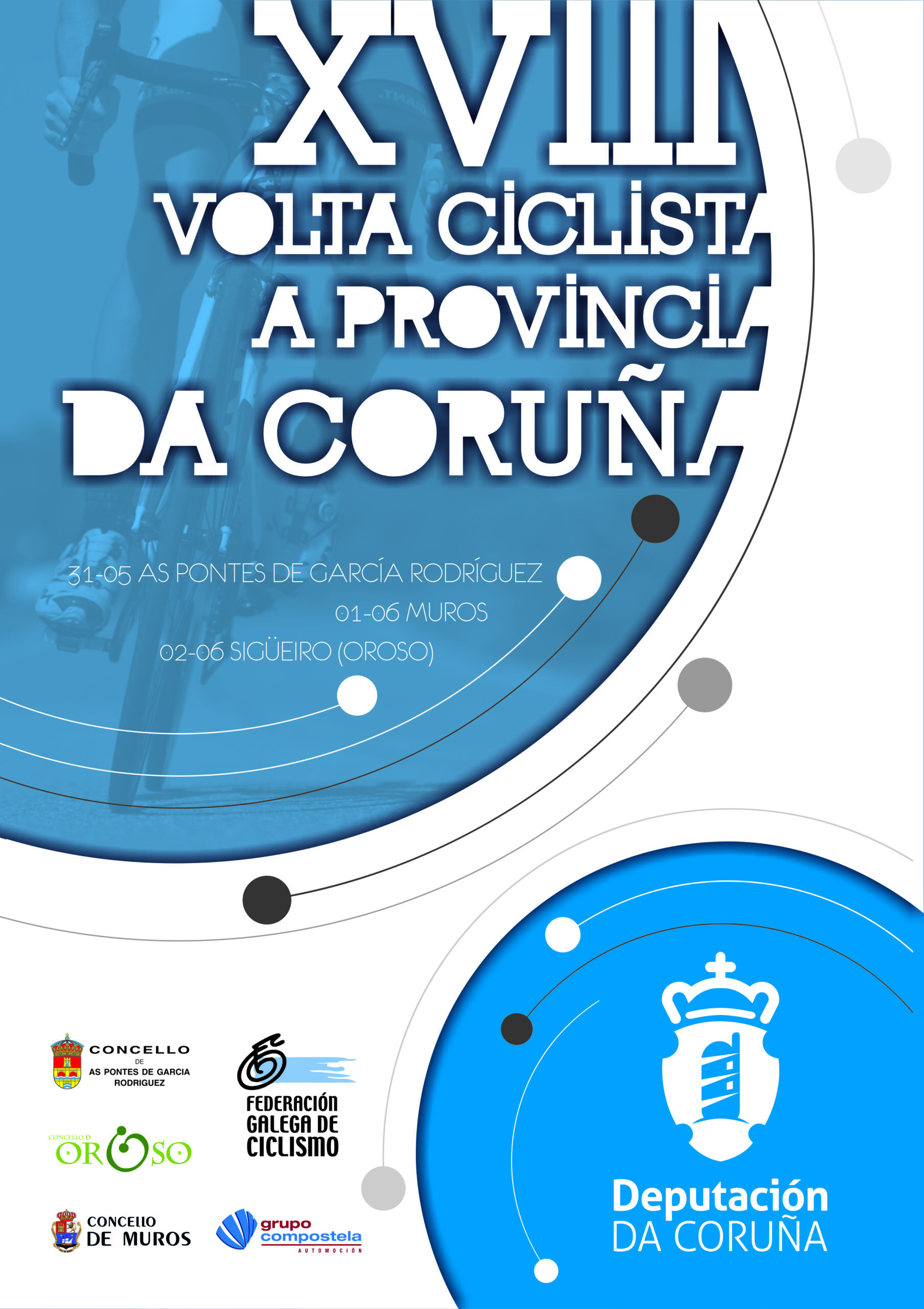 Cartel Volta Coruña 2019