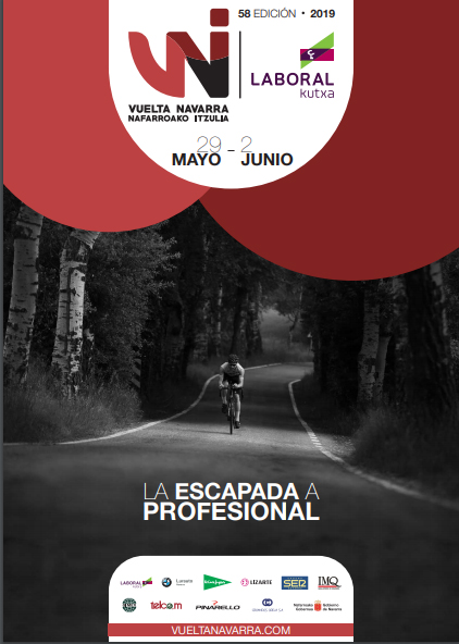 Cartel Vuelta Navarra 2019