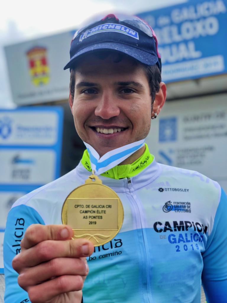 Samuel Blanco contrarreloj Galicia