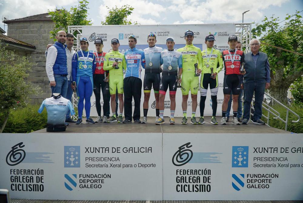 Podium Campeonato Galicia