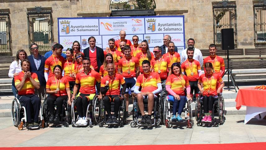 Ganadores Campeonato España Ciclismo Adaptado Salamanca