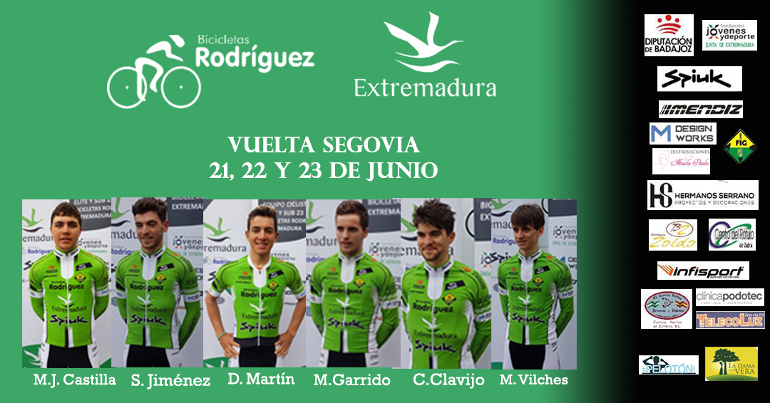 Alineación Segovia Bicicletas Rodríguez-Extremadura