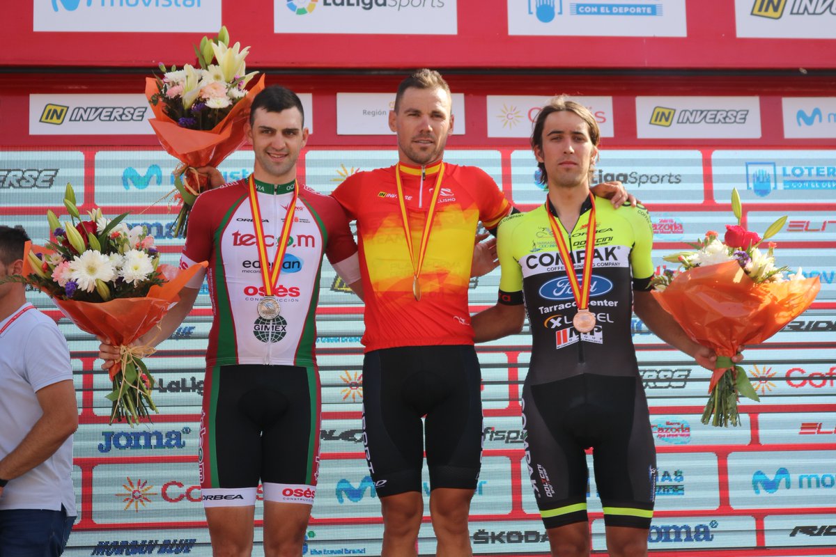 Podium elite Campeonato España Murcia