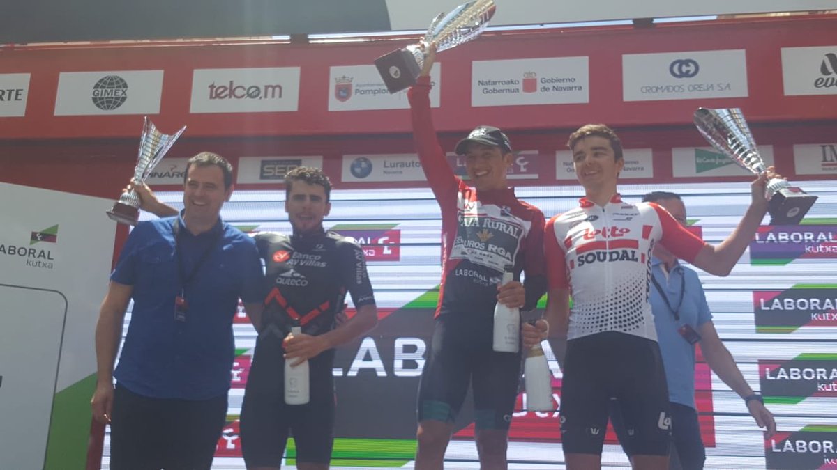 El Pelotón Jefferson Cepeda (Caja Rural-RGA) se suma al festival ecuatoriano consiguiendo el triunfo final de la Vuelta a Navarra