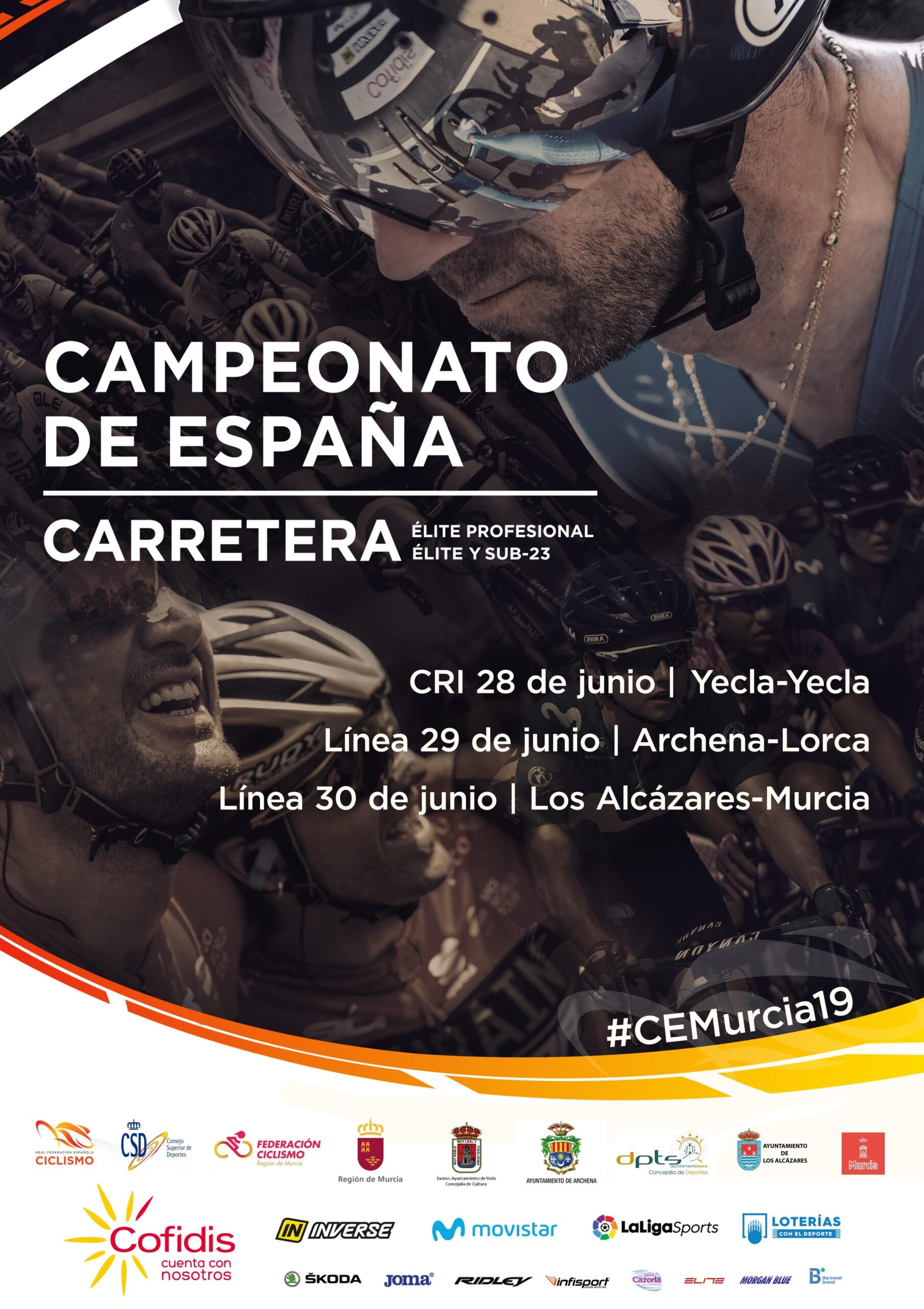 cartel campeonato de españa murcia 2019