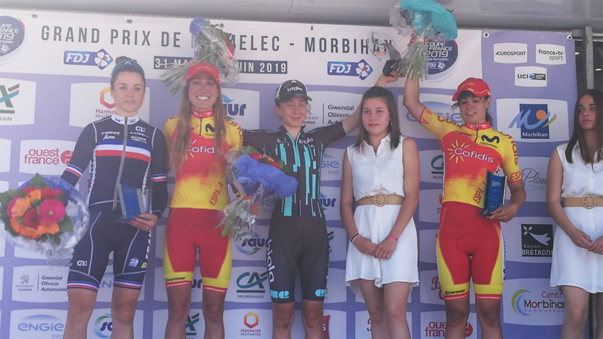 Sheyla Gutiérrez Mavi García RFEC Plumelec