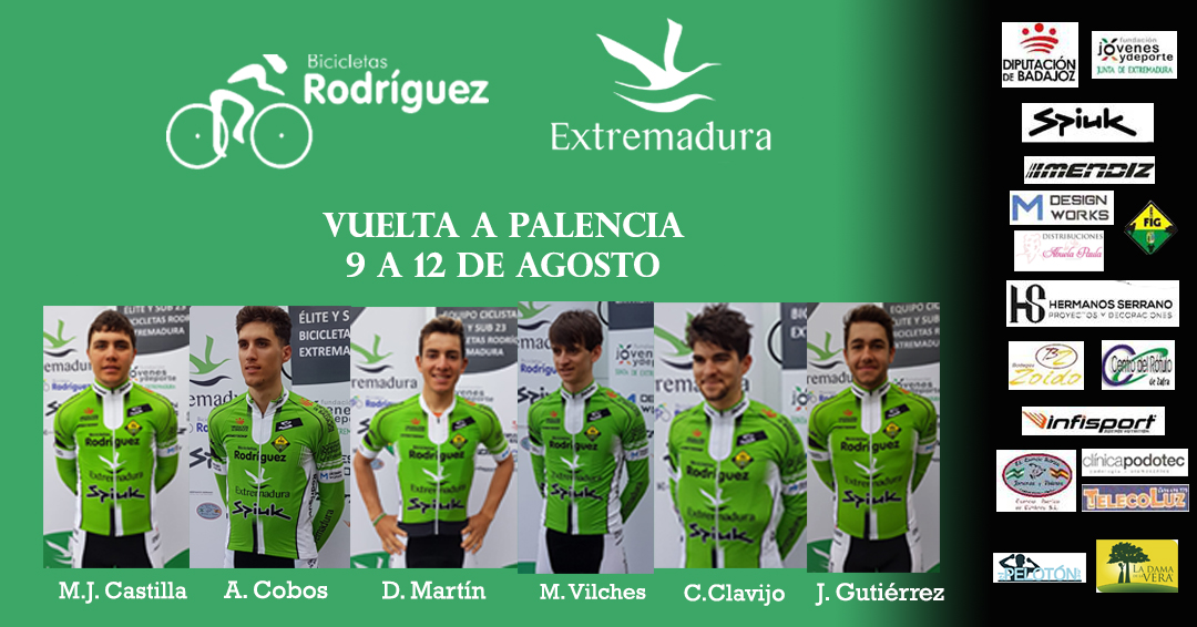 Alineación Palencia bicicletas rodriguez extremadura