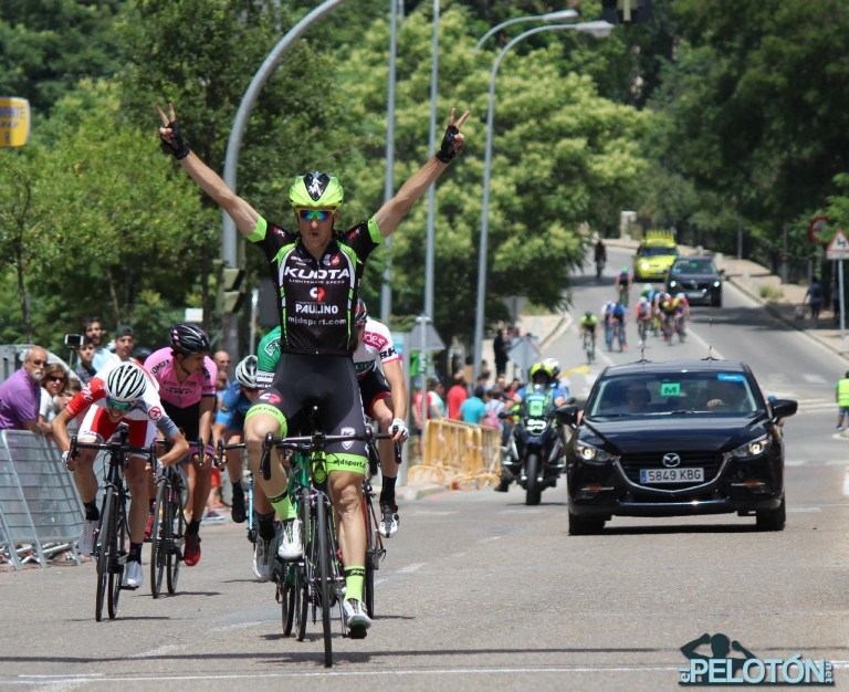 El Pelotón Noel Martín (Kuota) vence en su casa y Víctor Etxeberria (Telco'm) se adjudica la Vuelta a Ávila