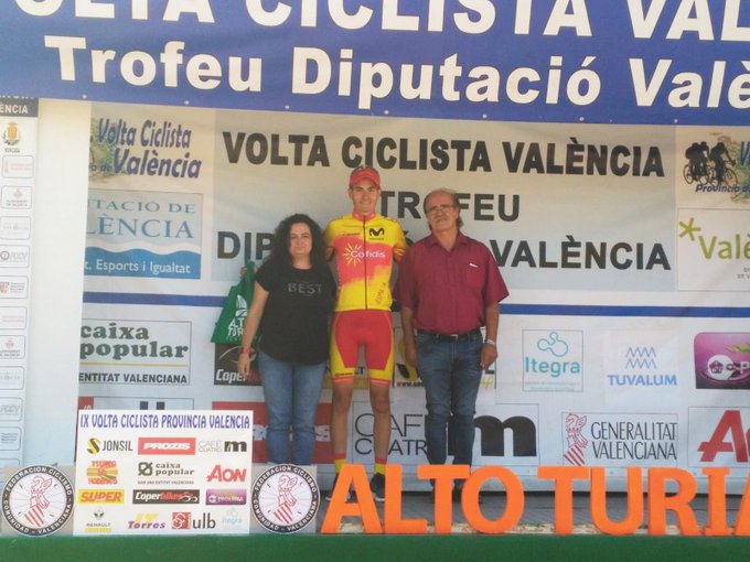 El Pelotón Carlos Rodríguez (Selección Española) se hace mayor en la Volta a Valencia y Simon Carr (Aix) se asegura la general