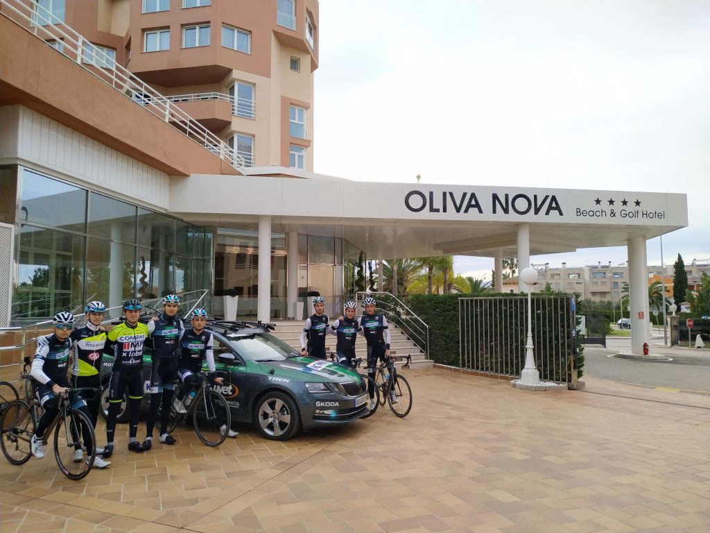 El Pelotón El equipo sub-23 de la Fundación Alberto Contador se concentra para preparar la temporada 2020 Kometa concentración Oliva Nova