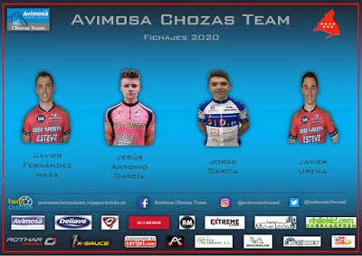 El Pelotón Dos juniors y dos renovaciones más para el Avimosa Chozas Team