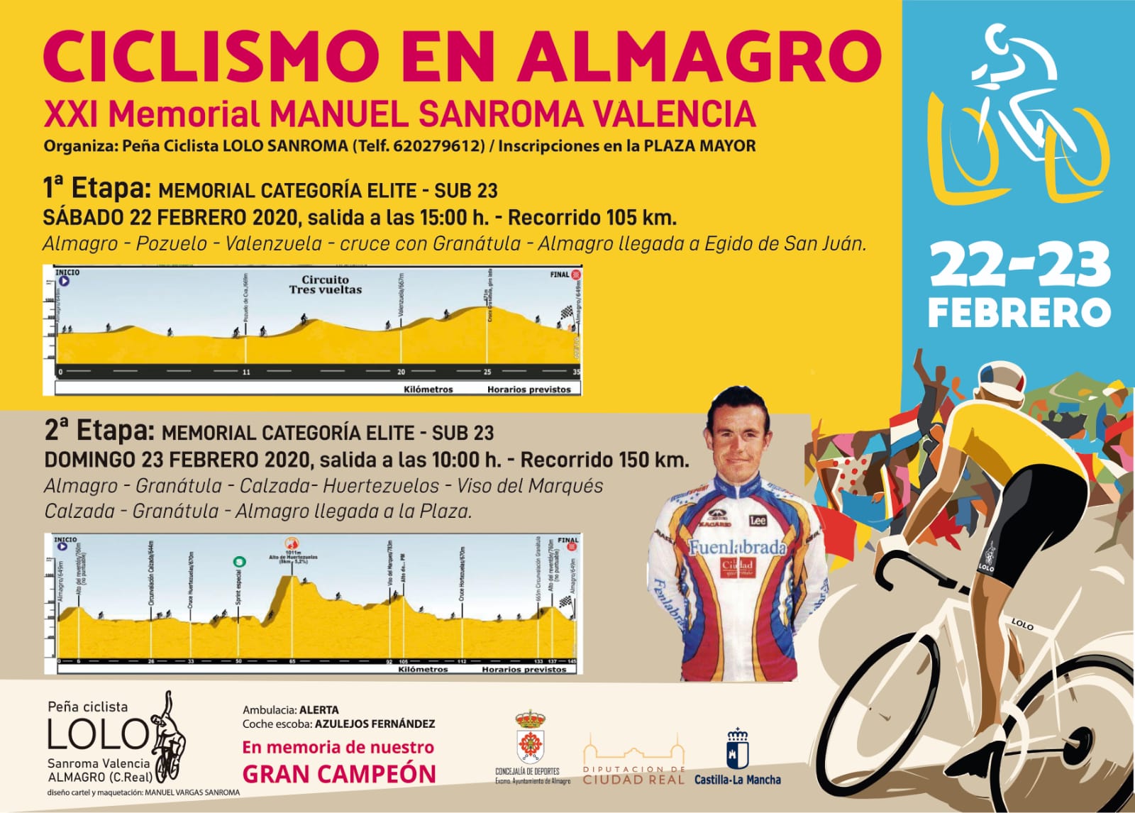 Cartel Memorial Sanroma 2020