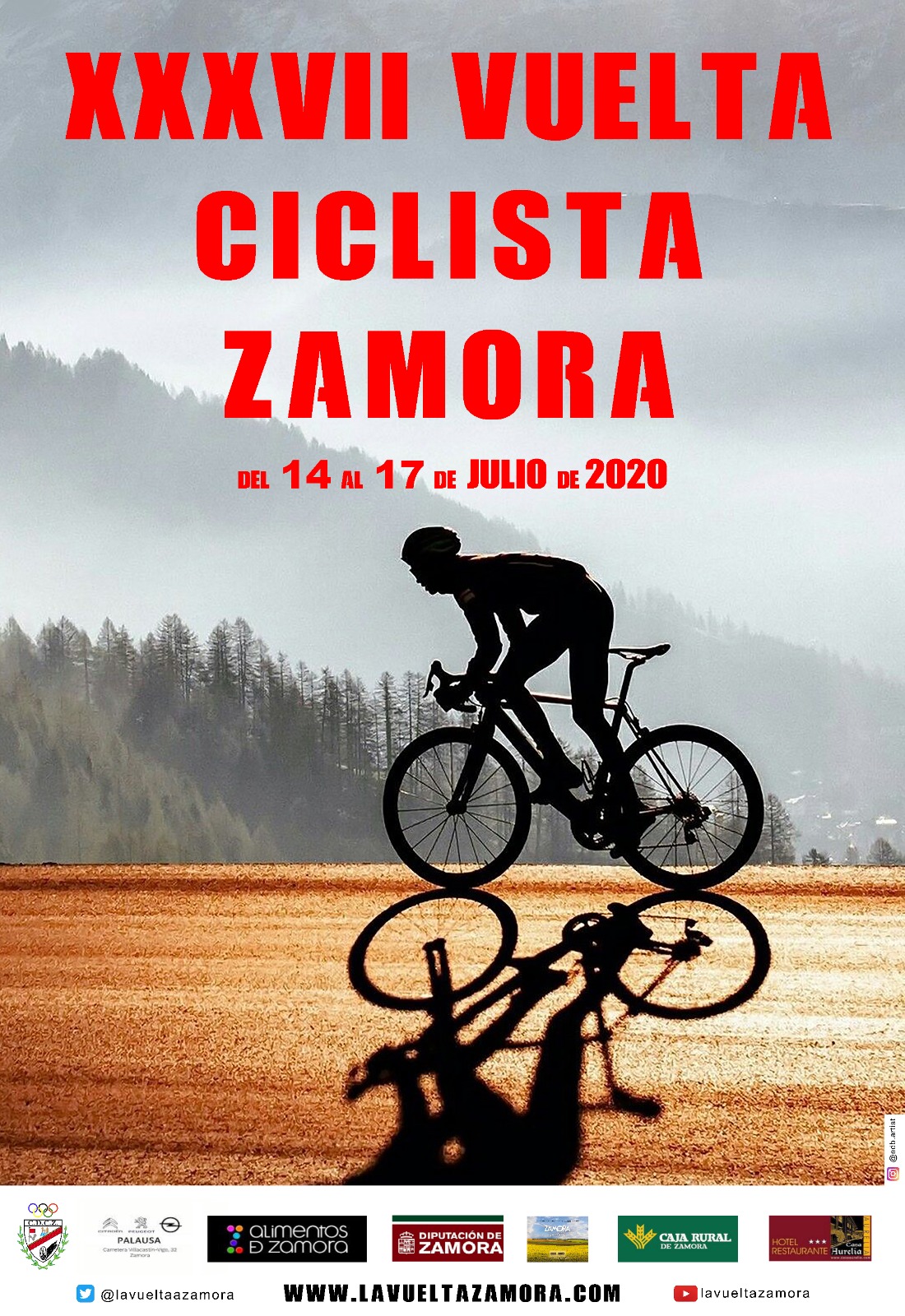Cartel Vuelta a Zamora 2020