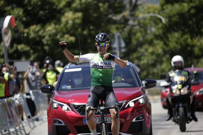 El Pelotón Josu Etxeberria (Caja Rural-RGA) firma la primera cabalgada de la vuelta a la normalidad