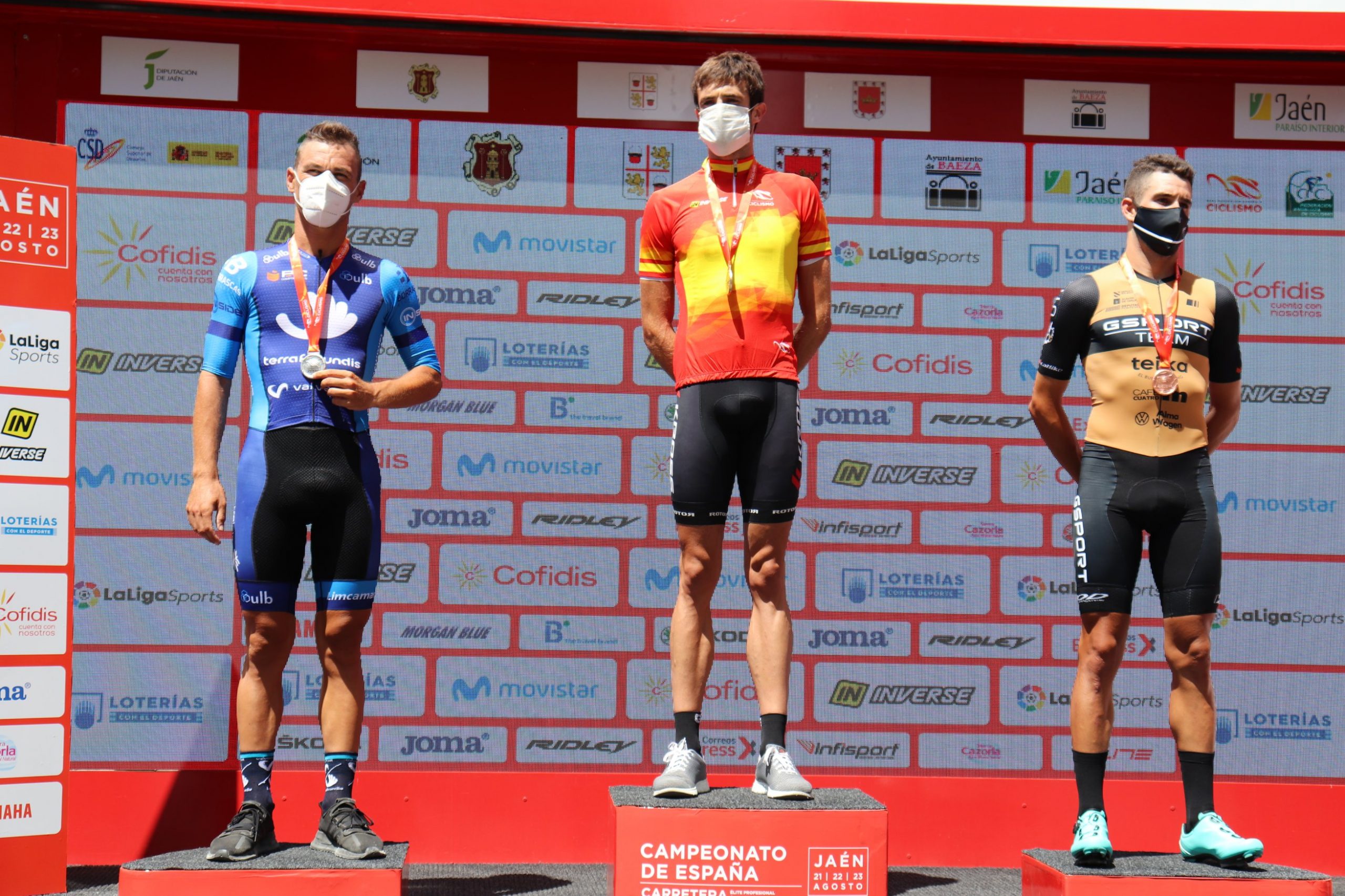 El Pelotón Ander Okamika (Netllar Telecom-ALÉ) campeón de España élite contrarreloj