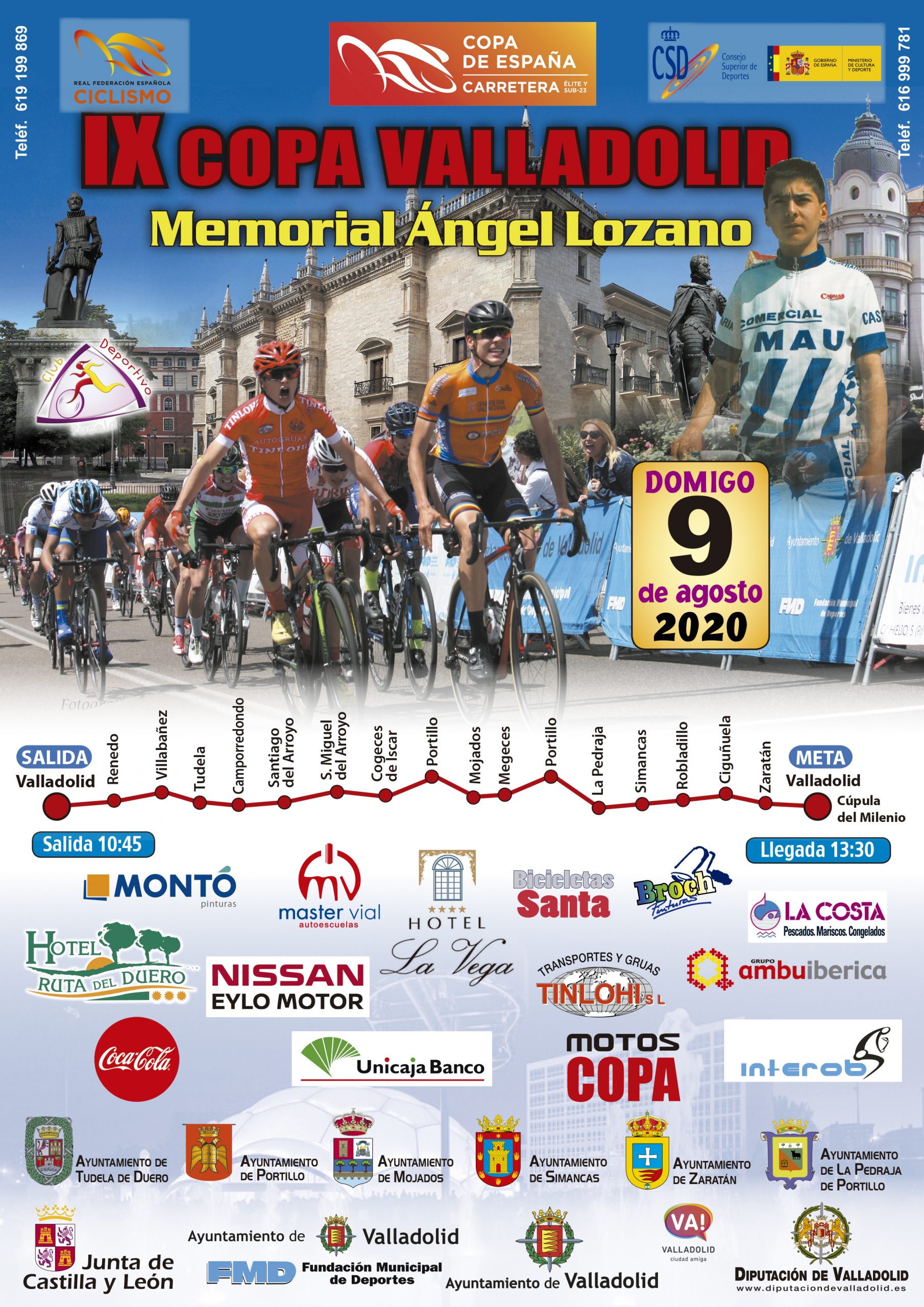 Cartel Memorial Ángel Lozano Valladolid