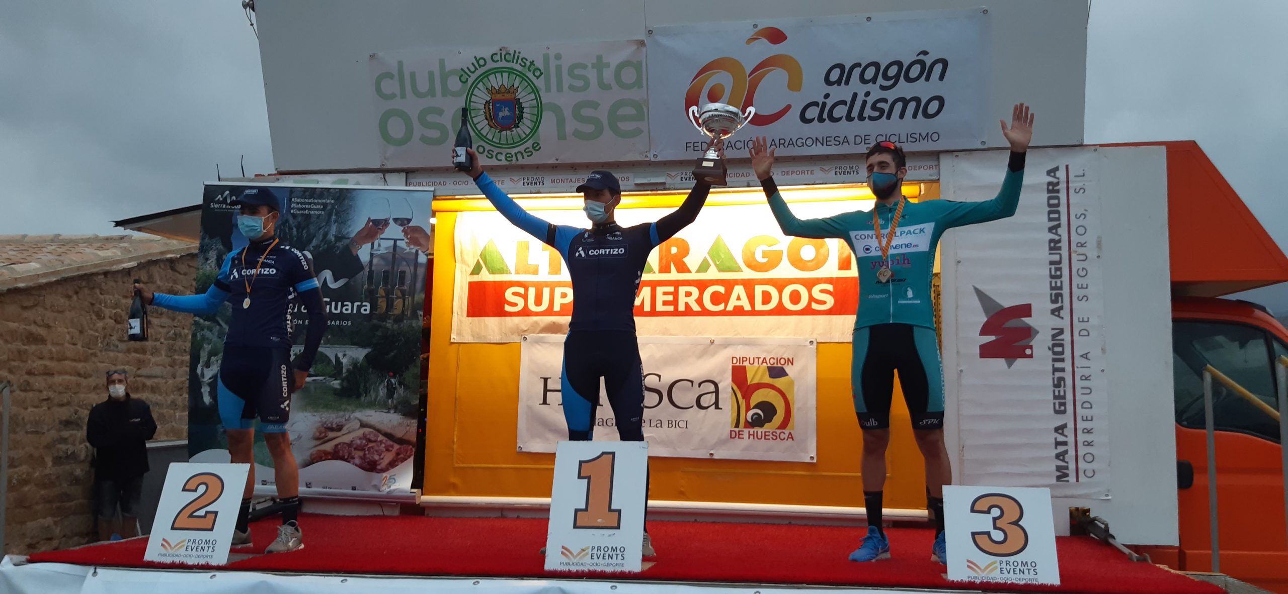 El Pelotón García Rus (Cortizo) gana el Campeonato de Aragón