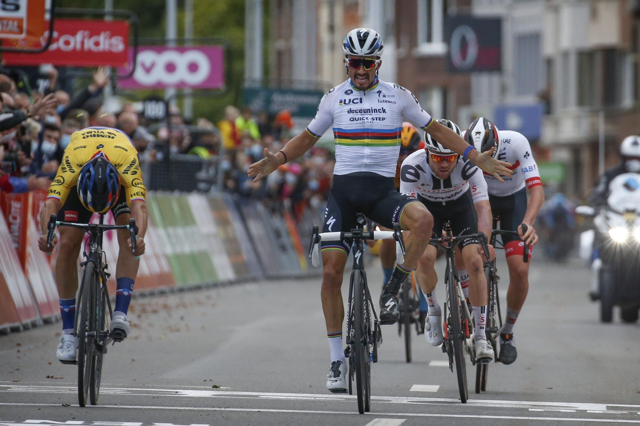 El Pelotón Un Roglic monumental destapa las vergüenzas de Alaphilippe en la Lieja