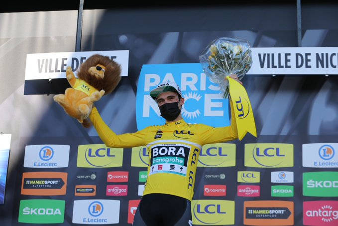 El Pelotón Schachmann (BORA-hansgrohe) gana la París-Niza aprovechando la desgracia de Roglic