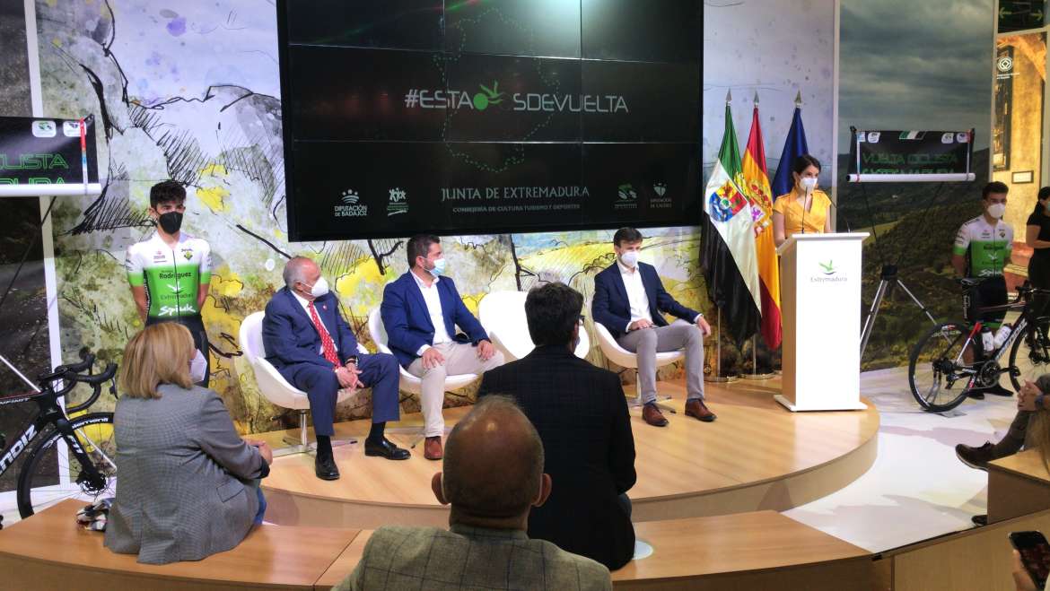 Presentación Vuelta a Extremadura 2021