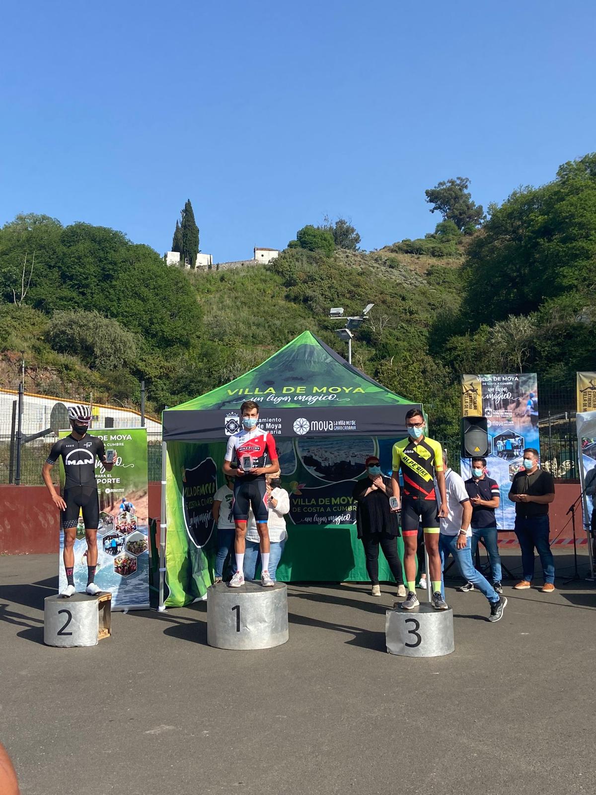 Pódium Tenerife BikePoint Pizzería Española Moya