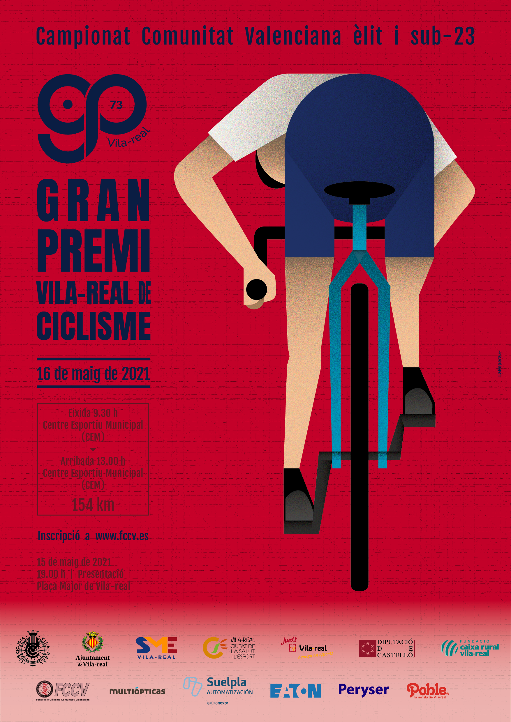 Cartel del 73 GP Vila-real de ciclisme