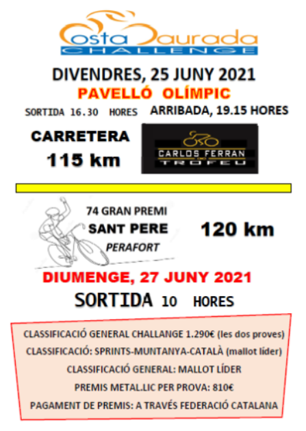 Cartel de la prueba de Reus