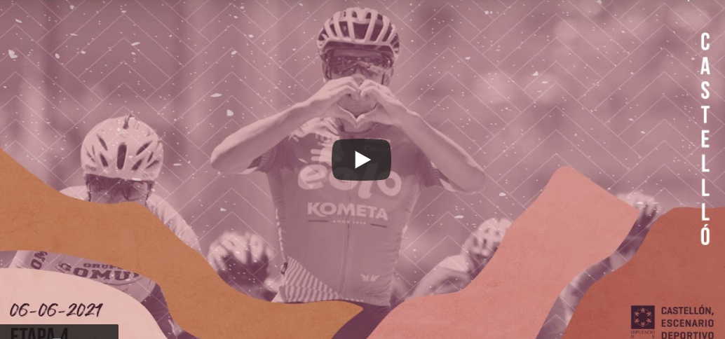 Imagen del resumen de la cuarta etapa de la Volta a Castelló
