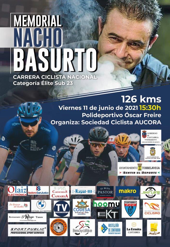 Cartel del Memorial Nacho Basurto de Cantabria
