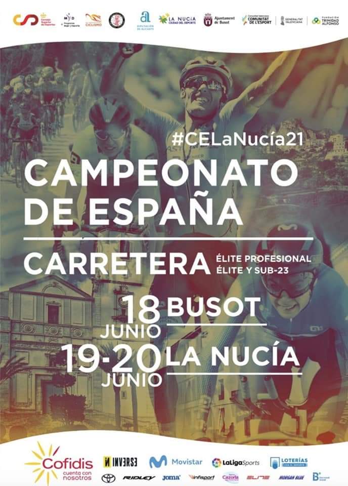 Cartel de los Campeonatos de España 2021