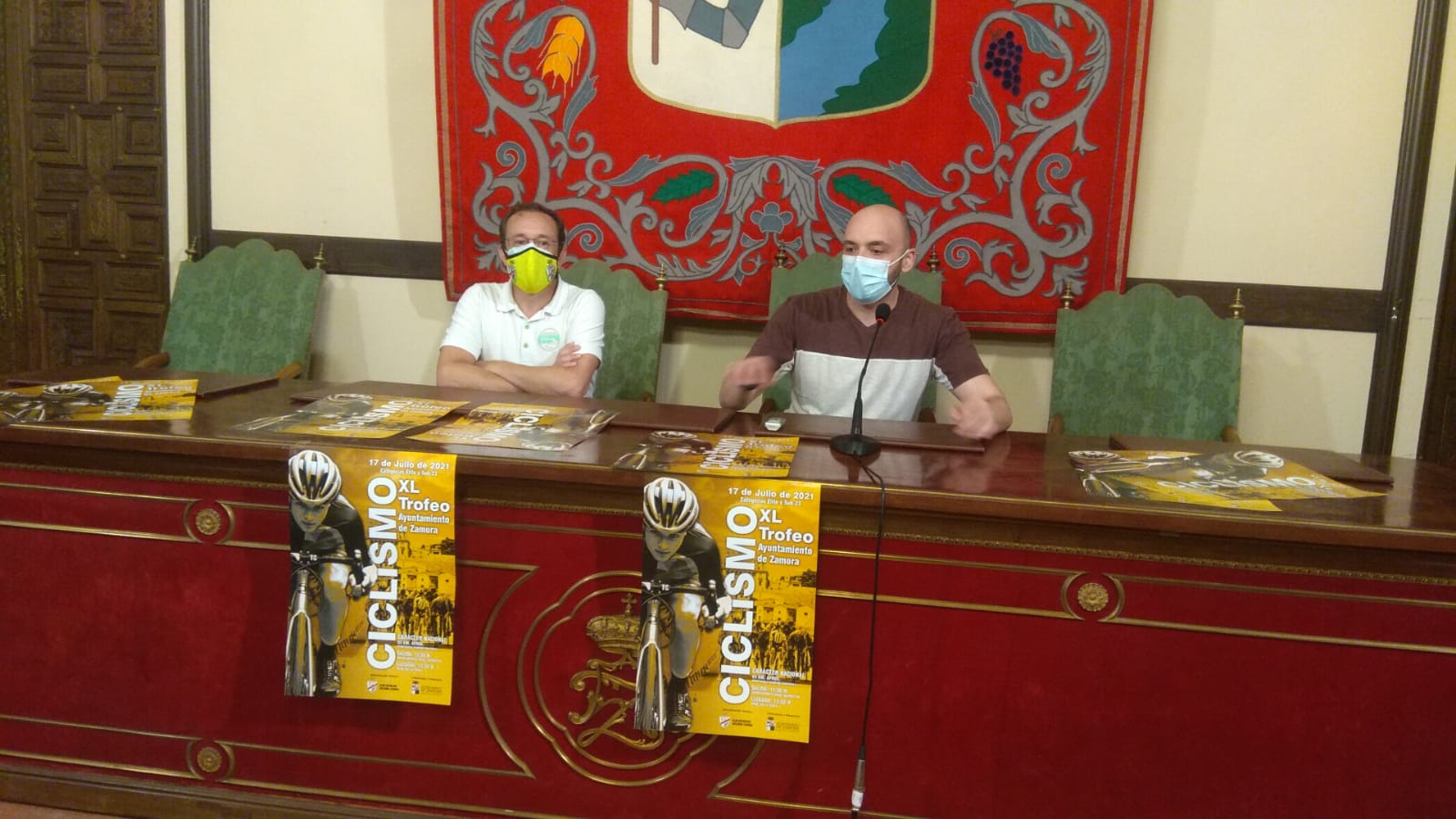 Imagen de la presentación del Trofeo Ayto Zamora 2021