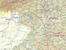 Mapa etapas Vuelta a Zamora 2021