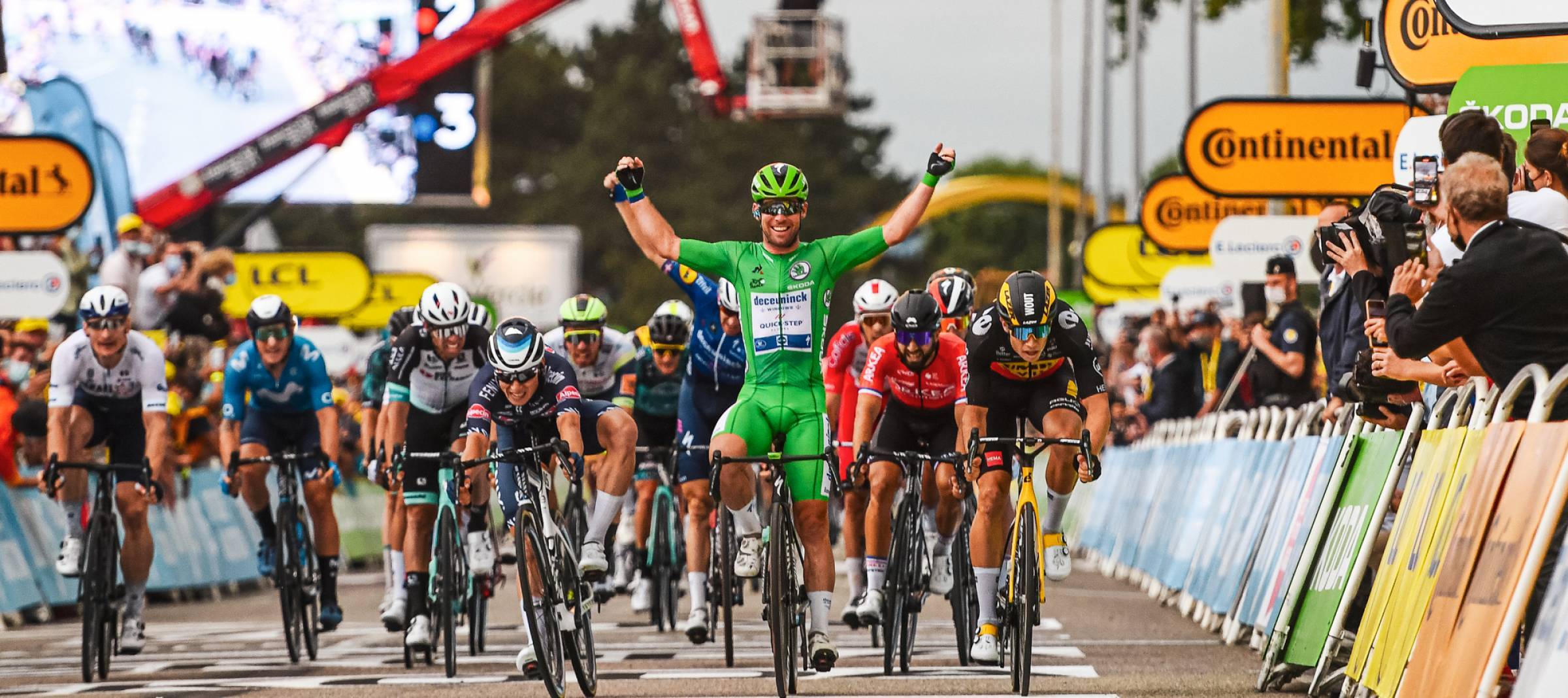 Cavendish se queda a una victoria del récorde de Merckx en el Tour
