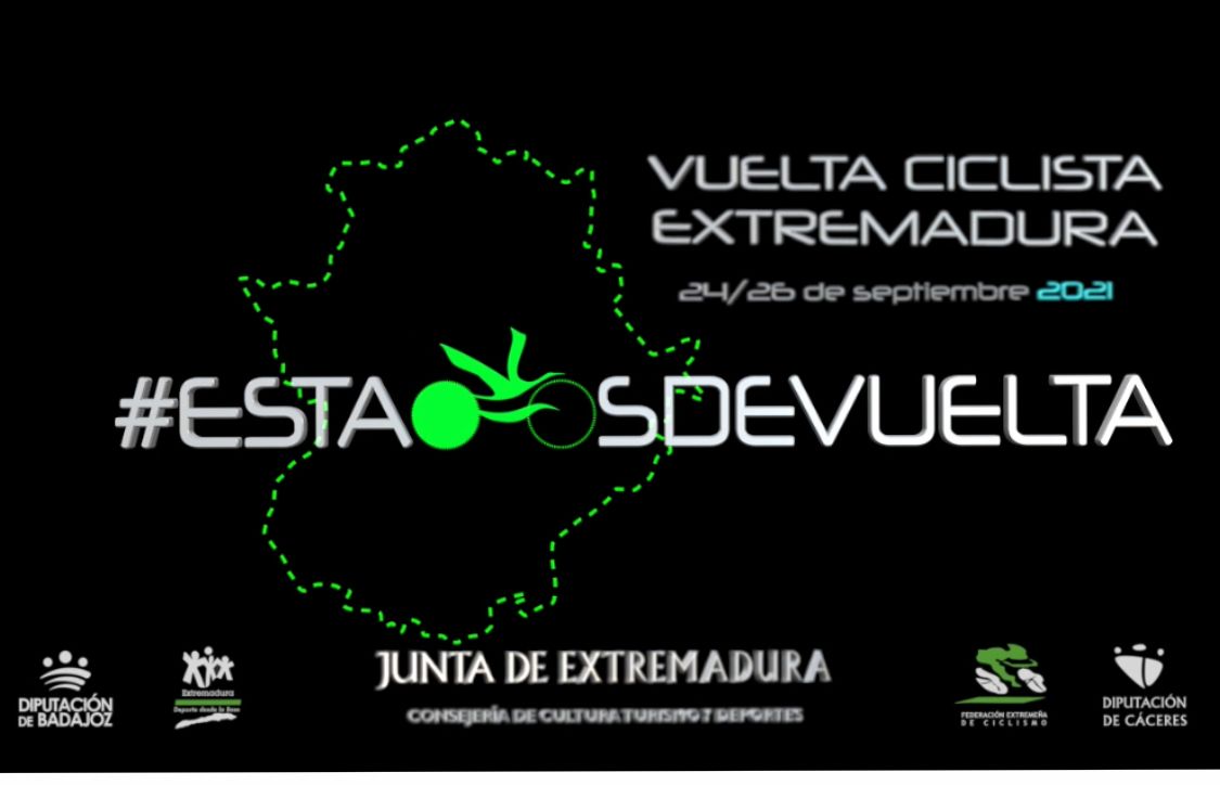 Cartel Vuelta Extremadura 2021